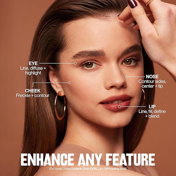 Revlon ColorStay Multi-Liner, Creamy Formula, Multiuse For Lips, Eyes & Face, Precision Brush for Easy Blending, 012 High Point