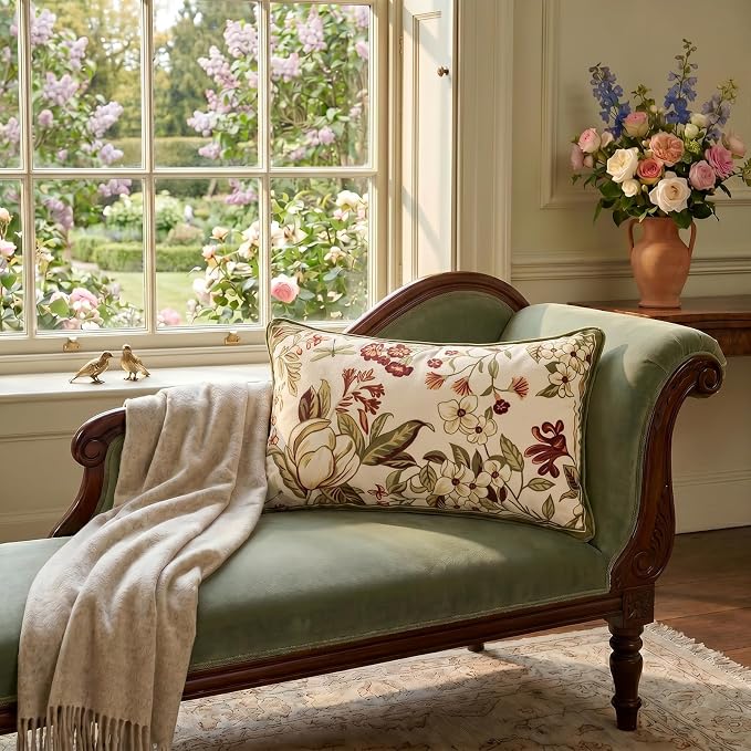 Designer Vintage Velvet Throw Pillow Cover,20"x12"-Grace A | Pillow Cover,Concealed Zipper Design,Dragonfly Pattern,Sofas,Bedroom,Living Room,Lounge Chairs,All Season Home Decor