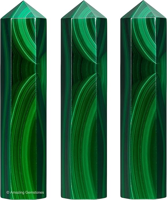 Amazing Gemstone Crystal Points Bulk Healing Crystals & Stones - Premium Single Terminated Healing Wand Point Bulk Crystals for Crafts, Crystal Grid, DIY Work