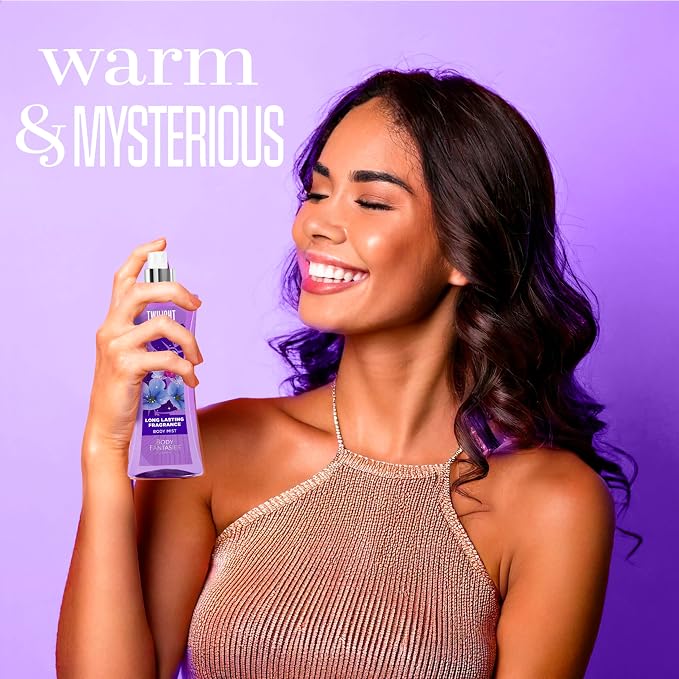 Body Fantasies Signature Fragrance Body Spray, Twilight Mist, 8 fl oz (Pack of 2)