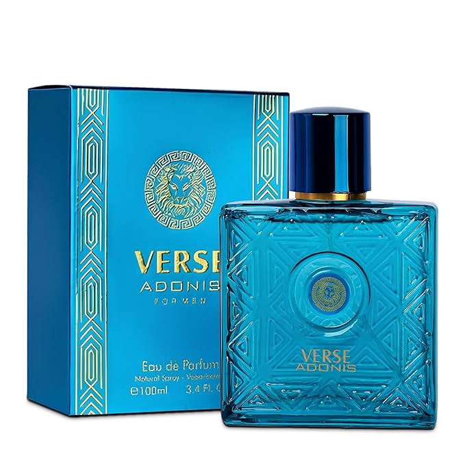 AFLUXE Verse Adonis&Acqua CEO Combo Men Cologne 3.4 Fl. Oz Men's Perfume Refreshing Combination of Woody Floral & Fruity Scents Eau De Parfum for Men Lasts All Day Best Gift for Any Occasion