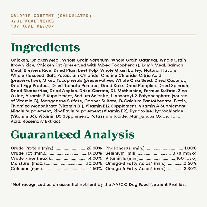 Nutro Ultra Small Breed Adult Dry Dog Food, Chicken, Lamb & Salmon, 12 lb | High-protein trio, Non-GMO, no corn, wheat, soy, 14 superfoods blend, Omega 3 & 6 fatty acids, essential antioxidants