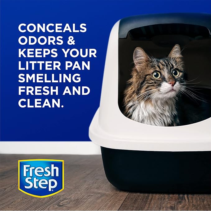 Fresh Step Cat Litter Crystals Deodorizer, Non Toxic Odor Neutralizing Crystals for Litter Boxes that Help Control Smells and Keep Home Areas Fresh, Summer Breeze Scent, 15 Ounce - 3 Pack | Non-toxic crystals neutralize odor at the source in any litter...