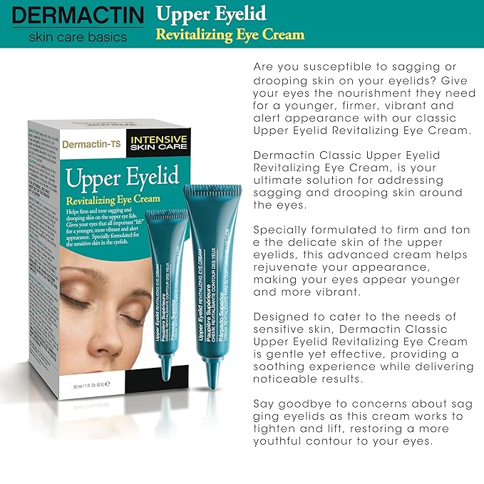 Dermactin Classic Upper Eyelid Revitalizing Eye Cream 1 oz.