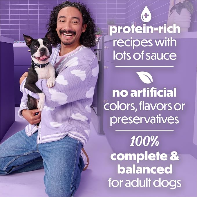Purina Beneful Wet Dog Food Variety Pack, Medleys Tuscan, Romana & Mediterranean Style - (2 Packs of 12) 3 oz. Cans