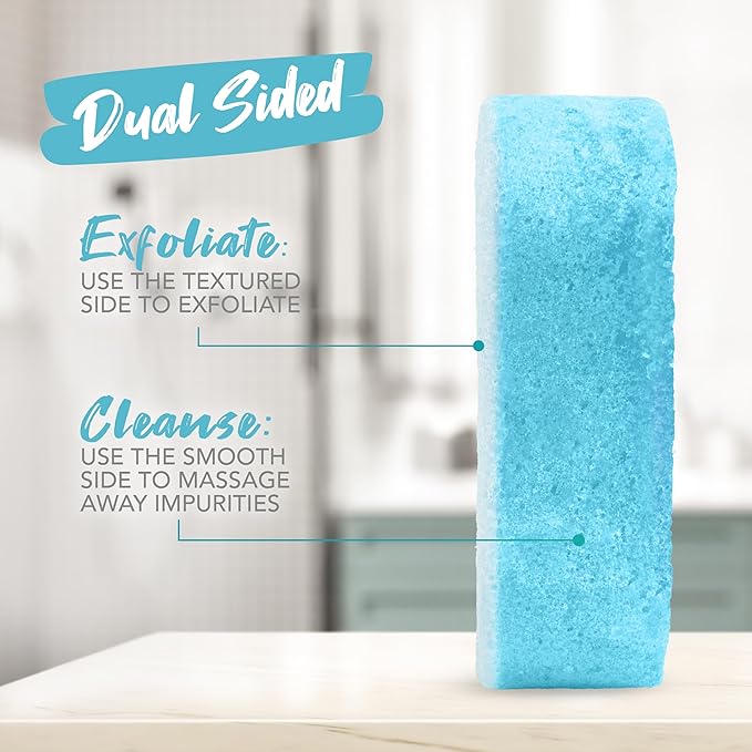 Spongables Pedi Scrub Foot Exfoliating 20+ Wash Sponge, Clean & Fresh, 1 Count