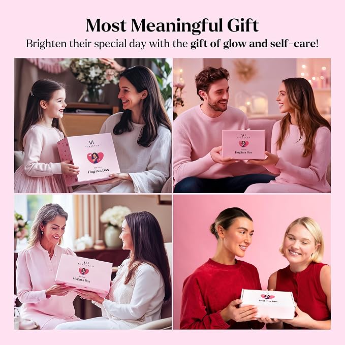 Spa Gifts for Women- Premium Self Care Spa Kit With Bath, Skin Care Sets & Self Care Items For Women - Ultimate Pampering Skin Care Set - Birthday Gifts - Spa Gift Baskets (Pack of 8)