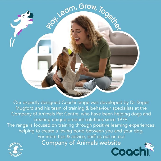 Coachi Tuggi Hide - Interactive Dog Toy for Tug of War & Play