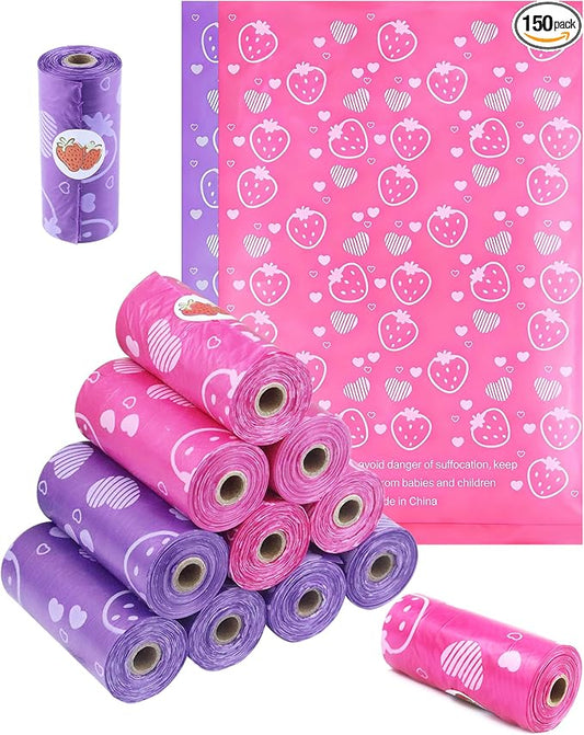 150 Pcs Sanitary Napkin Disposal Bags, ArtCute Mini Disposable Sanitary Bag Personal Care Tampons Disposal Trash Bag for Sanitary Women Privacy Handling Disposable Diaper Bags