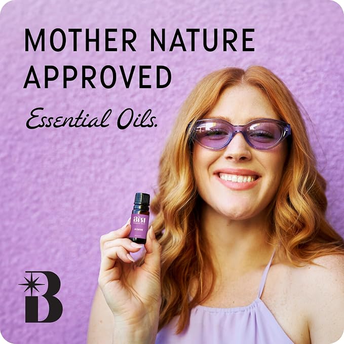 The Best Lavender + Vanilla Essential Oil Blend- Premium Grade- 100% Pure & Natural for Aromatherapy, Diffuser, Spa, Massage, Air Freshener- 10 ml (.33 fl oz)