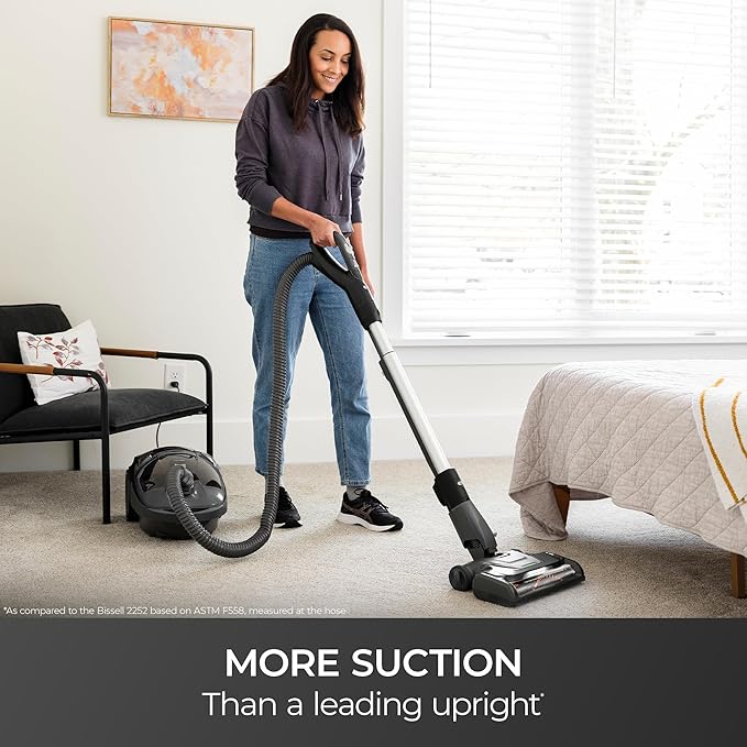 Kenmore 600 Series Bagged Canister Vacuum with Hair Eliminator Brushroll | Pet Friendly, POP-N-GO, Pet PowerMate, HEPA Filter, Performance Indicator, Extended Reach, Auto Cord Rewind - BC4039