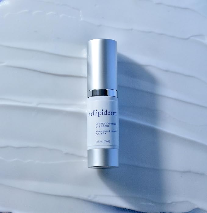 Trilipiderm Natural Lifting & Firming Eye Creme Hydrating, Healthy Eye Treatment for Fine Lines
