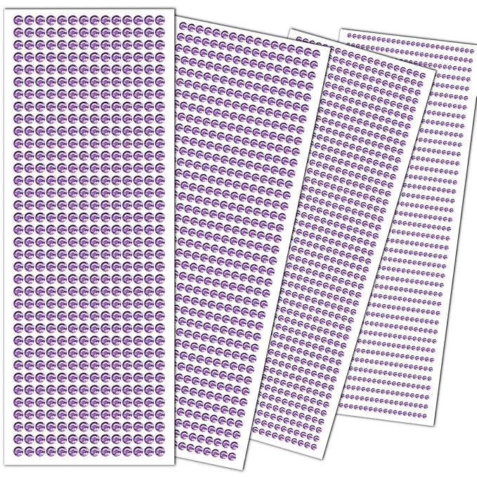 3090PCS Face Gems Eye Jewels Rhinestones Crystals Stickers 3/4/5/6mm with Light Purple Rhinestones Stickers for Body, Stick on Jewels Makeup Glue for Face Eye Hair Nails Make up and Craft Decor