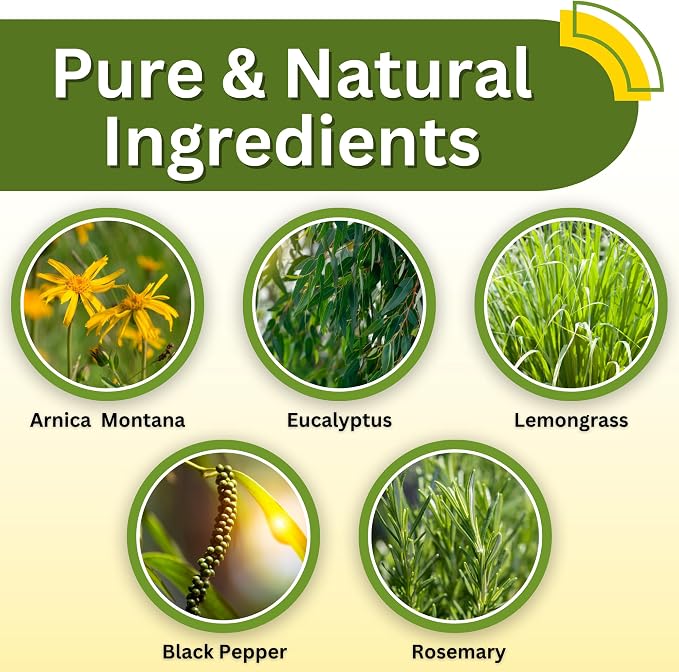 Brookethorne Naturals Arnica Cream | Arnica Montana Massage Lotion | Enriched with Shea Butter, Aloe Vera & Essential Oils | Paraben Free, Made in USA | Large 8oz Jar