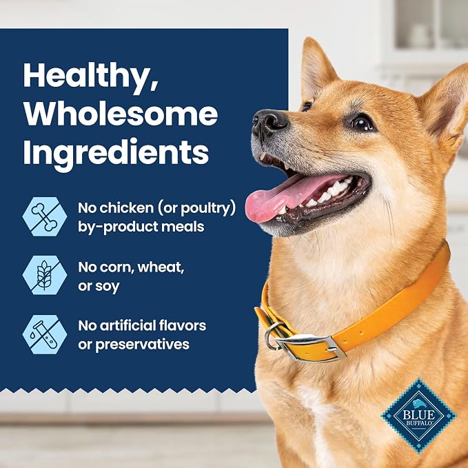 Blue Buffalo Dental Chews Small Natural Dog Treats, Chicken & Spearmint 11.3-oz Bag (28 Count) (Pack of 4)