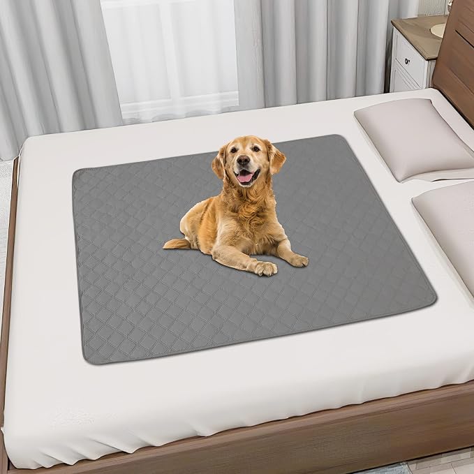 Easy-Going Waterproof Dog Bed Cover, Non-Slip Pet Blanket, 30x70in, Grey | Leakproof Couch Cover, Machine Washable Furniture Mattress Protector, Soft Sofa Mat For Dogs, Pet Friendly