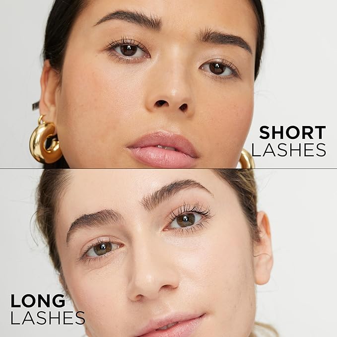 L’Oreal Paris Makeup Original Telescopic Mascara, Separating Mascara Volume and Length Formula, Washable, Carbon Black, 0.27 Fl Oz., 2 Count