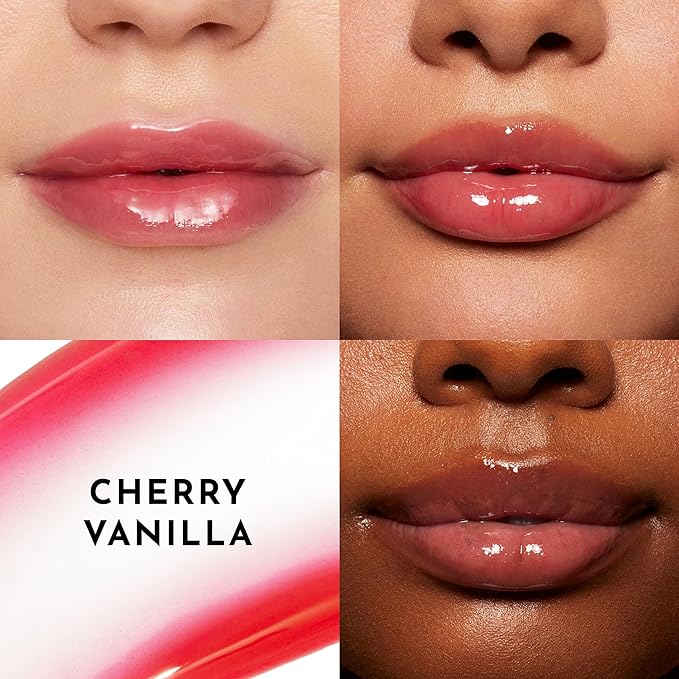 Lawless Women's Forget The Filler Lip Plumper Line Gloss - Queen Size, Cherry Vanilla, Red, 0.19 Fl Oz (Pack of 1)