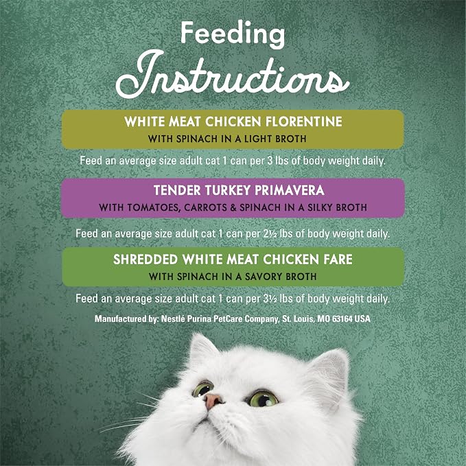 Fancy Feast Purina Medleys Poultry Wet Cat Food, 3 oz Cans, 30-Pack