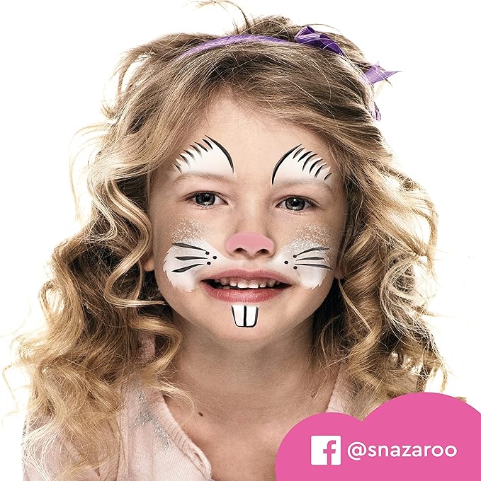 Snazaroo Face Paint Palette Kit, Rainbow
