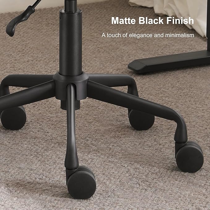 Ergonomic Saddle Seat Adjustable Pneumatic Hydraulic Drafting Swivel Rolling Stool Chair for Medical Hygienic SPA Massage Salon Home and Office - Hilo 508 (Tan, with Backrest)