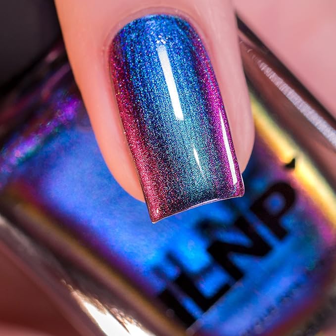 ILNP Birefringence - Blue, Purple, Red, Green, Yellow, Orange Ultra Chrome Color Shifting Nail Polish