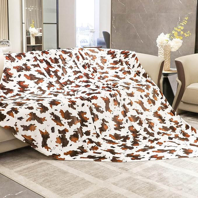 HSEEC Blankets & Throws Queen Size Soft Fleece Blanket Throw Cozy Blanket for Bed Throw 90x90 inches