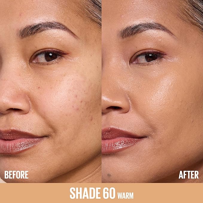 Maybelline Lifter Serum Concealer, Radiant Concealer with Full Coverage, Includes 2% Peptides + Caffeine to Hydrates & Brightens Under Eyes, 60, 1 Count