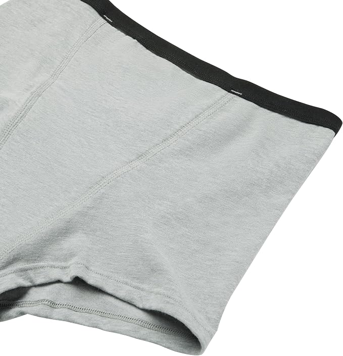 Hanes Girls' Period Underwear Boxer Briefs, Comfort Period Boxer Brief Panties for Girls, Moderate Protection