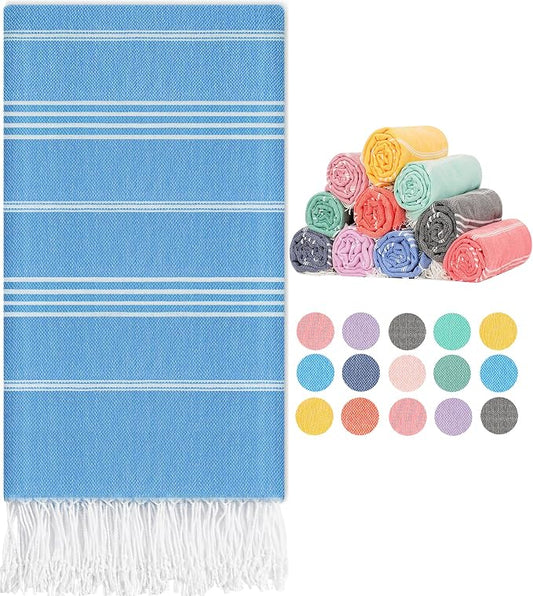 Turkish Beach Towels Gym Towel Camping Blanket Xl Large Big Size Sandfree Sandrpoof Thin Fast Drying Packable Honeymoon Travel Essential Summer Vacation Accessories Hawaii Trip Necessities Women Gifts