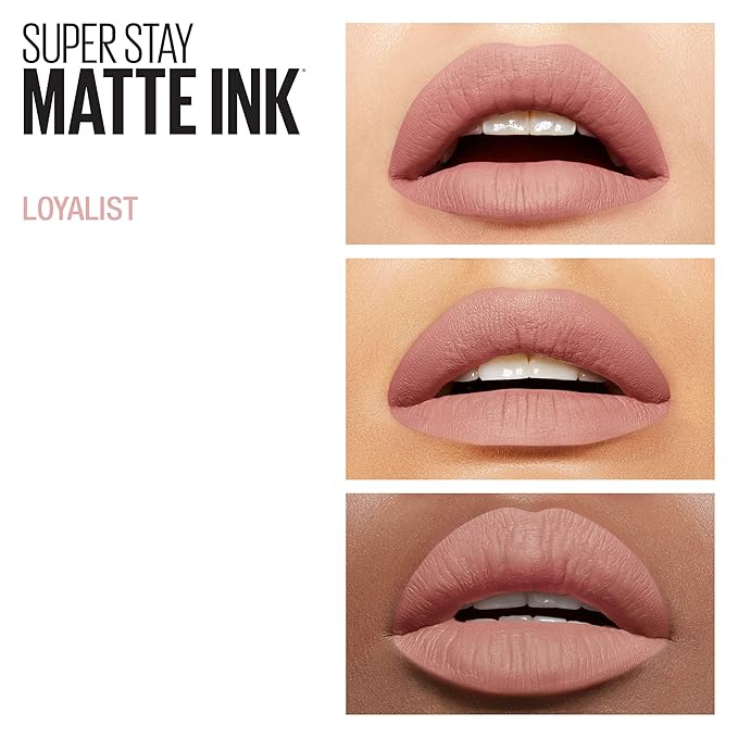 Maybelline SuperStay Matte Ink Liquid Lipstick, Loyalist, Pack of 2