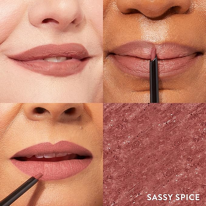 LAURA GELLER NEW YORK Modern Classic Lip Liner, Luxurious Creamy Long Lasting Lip Liner, Prevents Feathering and Fading, Sassy Spice
