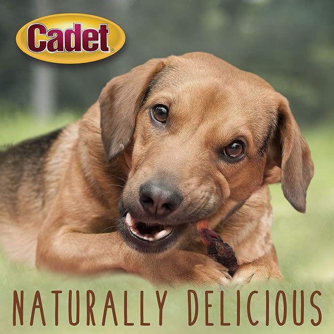 Cadet Gourmet Sweet Potato & Duck Wrapped Biscuits Dog Treats, 28 oz | Real sweet potato & duck, dog treats wraps, crunchy healthy dog treats, great for training, for small & large breeds