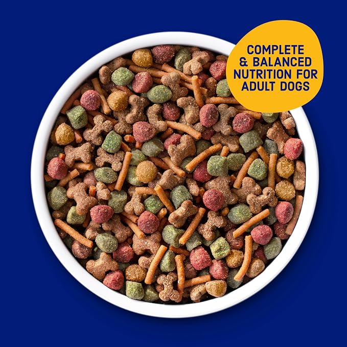 Kibbles 'n Bits Original Dry Dog Food, Beef & Chicken Flavors, 3.5 lb. Bag | Complete & Balanced Nutrition Formulated For Adult Dogs With Essential Vitamins & Minerals, Crunchy Kibble Pieces
