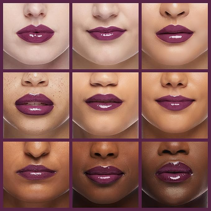 wet n wild MegaSlicks Lip Gloss, Ultra-Glossy, Vitamin-E Enriched, Ultra-Gloss High Shine Moisturizing, Cruelty-Free & Vegan - That's My Jam