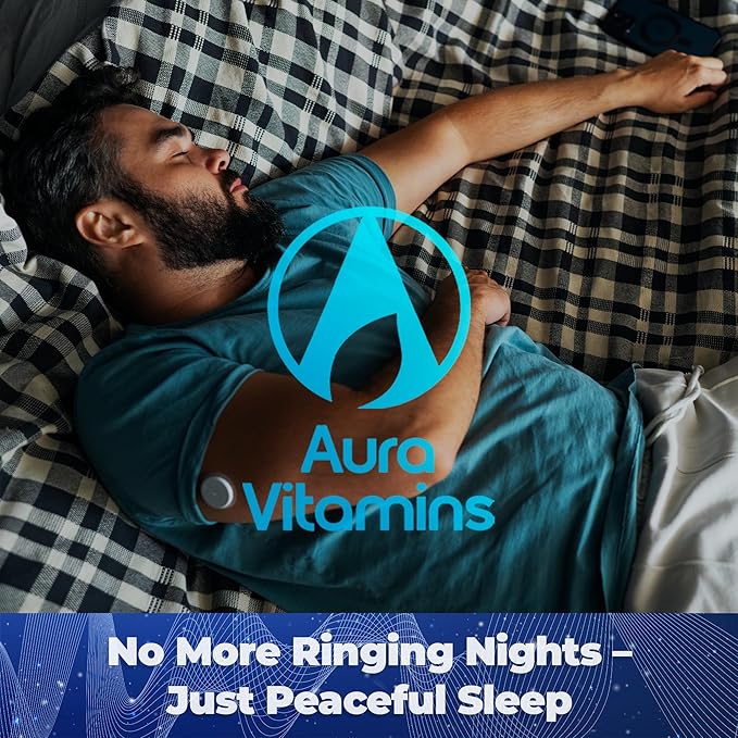 Night (60 Caps) | Natural Tinnitus Relief Supplement for Sleep | Eases Nighttime Ear Ringing and Hearing Discomfort | Non-Habit Forming Sleep Aid