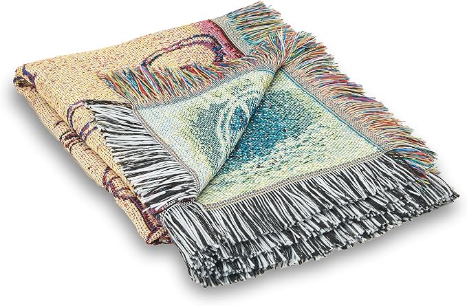 NORTHWEST Harry Potter Woven Tapestry Throw Blanket, Designer Home Décor, Modern, Unique Gift, 48" x 60", Marauder's Map (Pack of 6)