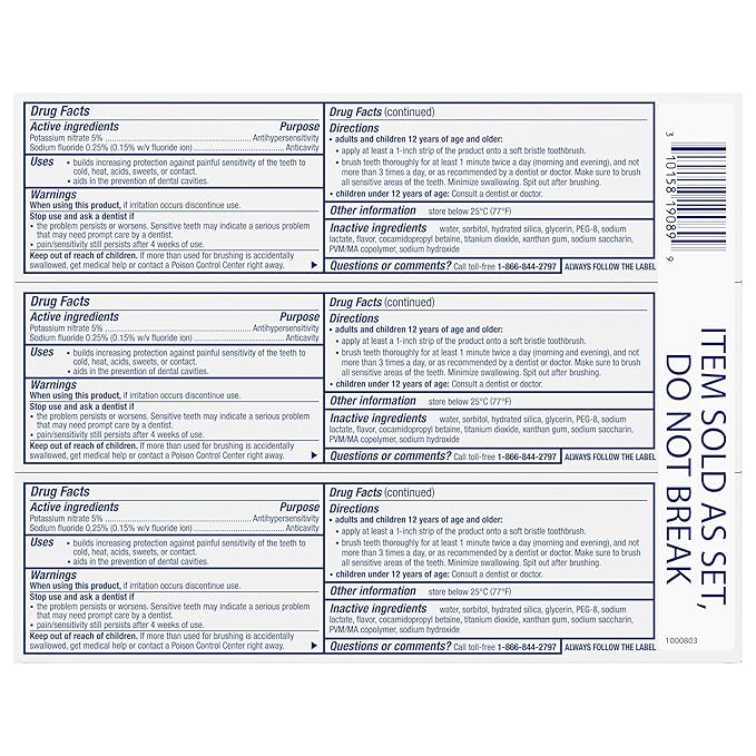 Sensodyne Pronamel Intensive Enamel Repair Toothpaste for Sensitive Teeth, to Reharden and Strengthen Enamel, Extra Fresh - 3.4 Ounces (Pack of 4)