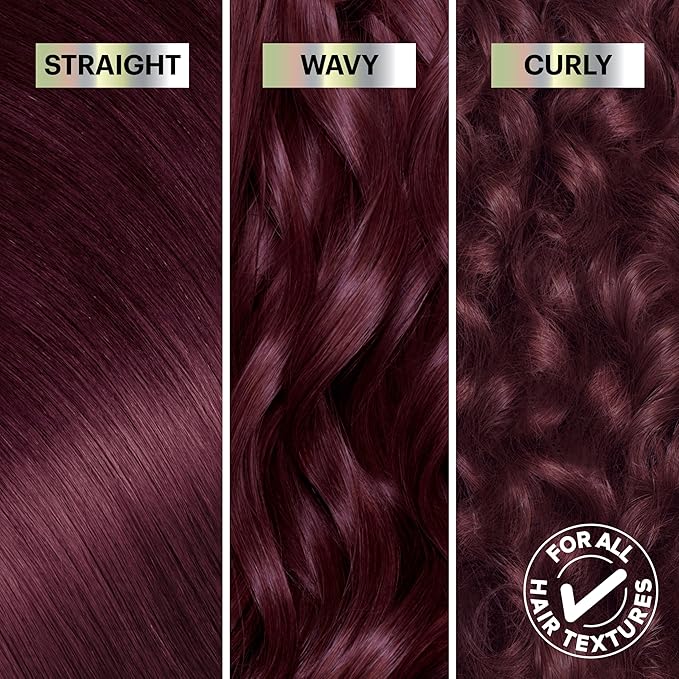 Garnier Hair Color Nutrisse Ultra Color Nourishing Creme, BR3 Intense Burgundy (Lotus Berry) Red Permanent Hair Dye, 1 Count (Packaging May Vary) (Pack of 2)