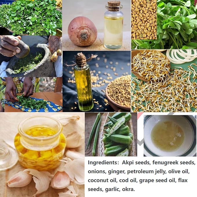 West African Akpi Seeds HIPS Workout Massage Oil for Comfortable Movement — Boost Your Confidence with Every Walking Step — Enhanced Comfort During Resistance Bands, Workout, Yoga & Exercise