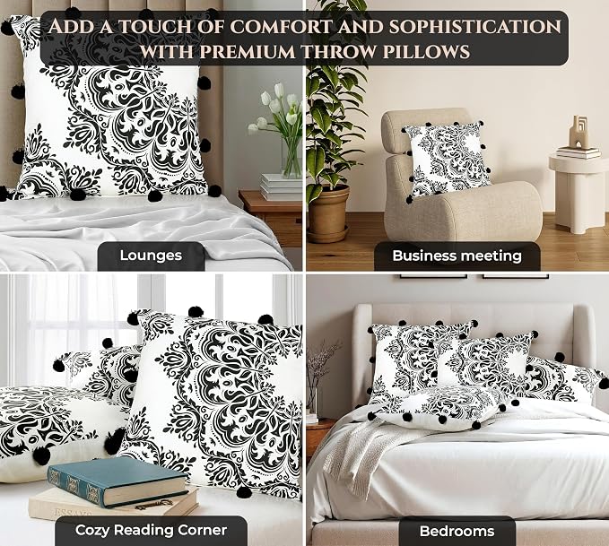 ROYALE LINENS 20 x 20 Pillow Insert - Down Alternative Throw Pillows Insert - Square Pillow Pack of 1 - Bed & Couch Pillows - Inner Cushion for Bed, Cushion for Living Room - Shams Stuffer