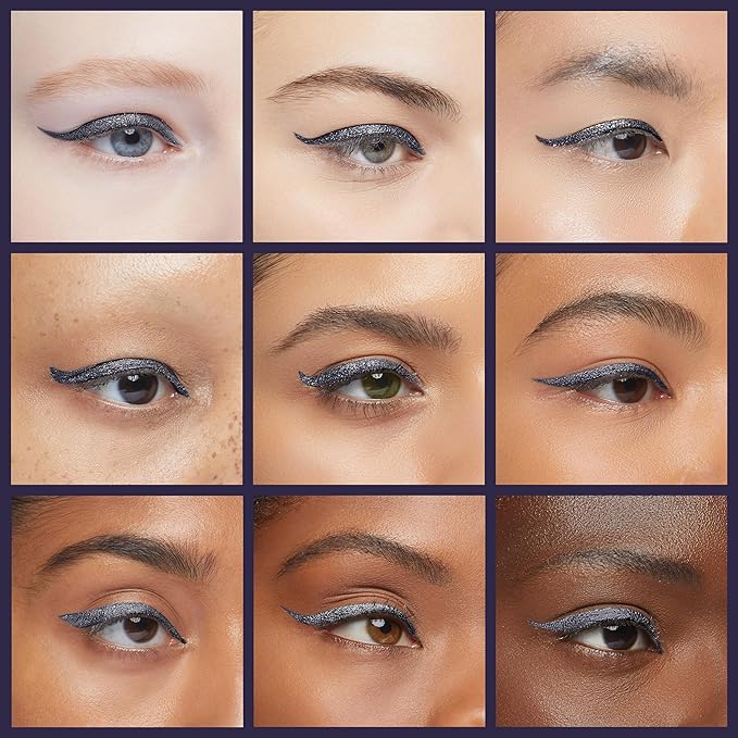 EPILYNX Waterproof Eyeliner - Smudge-Proof Liquid Eyeliner Pen with Precision Tip for Smooth, Long-Lasting Application - Vegan, Hypoallergenic & Gluten-Free Eye Liner - 2mL Blue