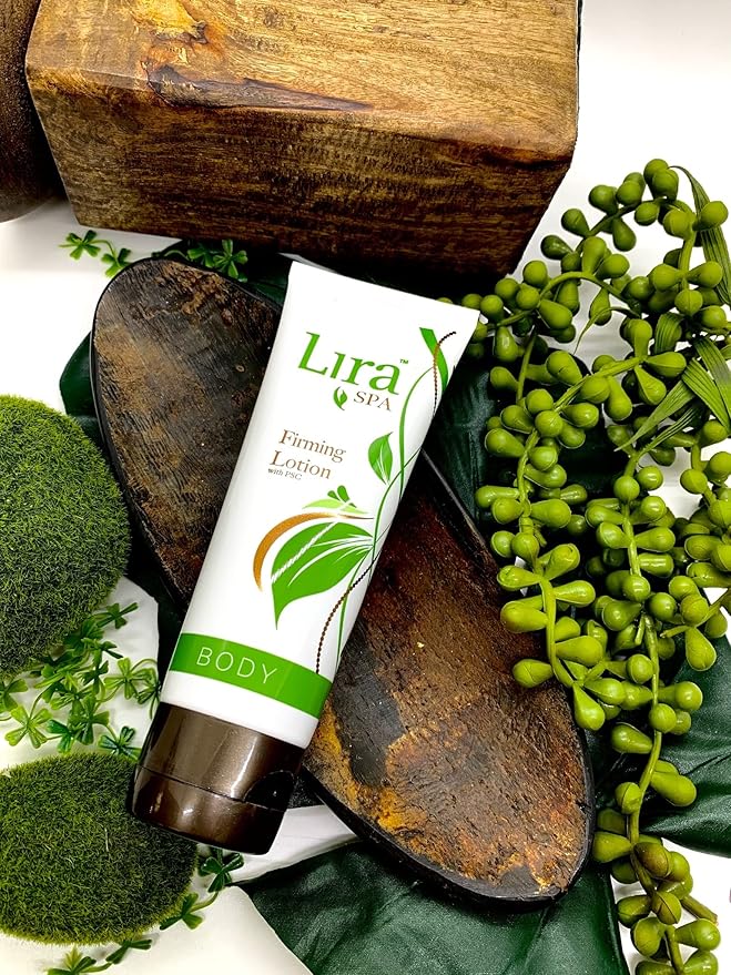 Lira Clinical SPA Skin Firming Lotion - Anti Cellulite & Skin Tightening Cream for Body with Caffeine & Peptides - Suitable for Crepey Skin - 4 fl oz