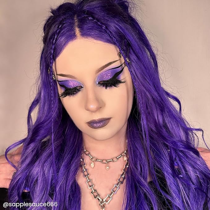 Arctic Fox Semi-Permanent Hair Dye Purple Madness - Vegan, Cruelty-Free, Ammonia-Free - 5.6 fl oz