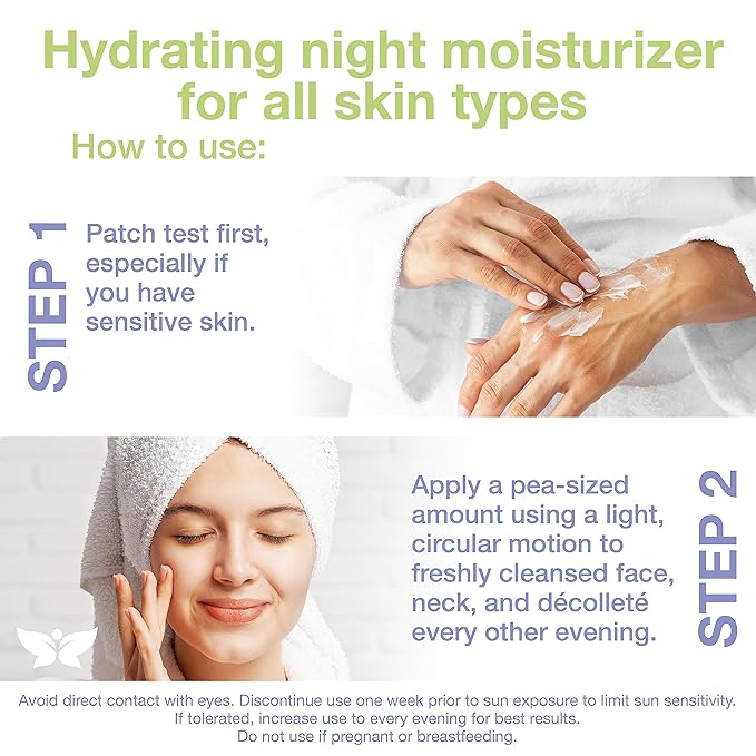 YOUN Beauty Retinol Night Cream Moisturizer for Face by Holistic Dr. Anthony Youn – Paraben-Free Face Moisturizer with Vitamin B5 & E, Hyaluronic Acid, and Green Tea for Skin Renewal, 50ml