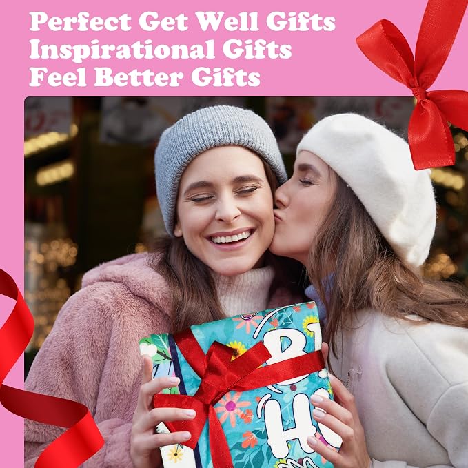 Get Well Gifts for Women, Inspirational Healing Blanket, Feel Better After Surgery Gifts, Soft Warm Hug Blanket Throw 60"x80"