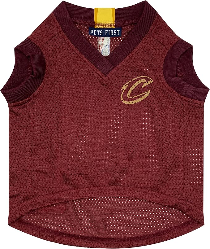 NBA CLEVELAND CAVALIERS DOG Jersey, X-Small - Tank Top Basketball Pet Jersey