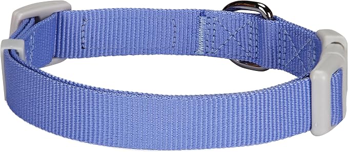Blueberry Pet Unisex Polka Dots Chilling Summer Blue Cotton Blend Neckerchief Scarf Bandana Adjustable Dog Collar, Small, Neck 12"-16"