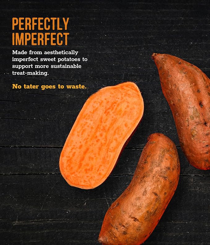 Wholesome Pride Sweet Potato Fries Healthy Dog Treats, 1 Ingredient, 8 oz | No Preservatives, 100% Sweet Potato, Gently Dehydrated, Supports Digestion, No Grain or Gluten, Training & Snacking