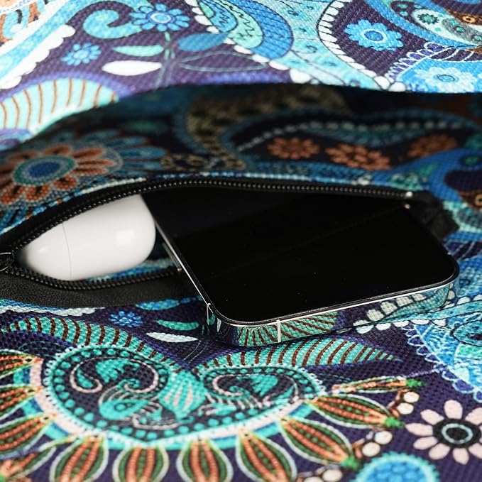 Yoga Mat Bag Yoga Tote Bag with Large Pocket and Zipper Pocket Yoga Mat Bag Carrier Fit Most Size Mats and All You Stuff